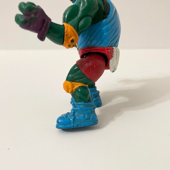 Vintage 1991 Teenage Mutant Ninja Turtle Skateboardin Mike TMNT Action Figure - Picture 6 of 16